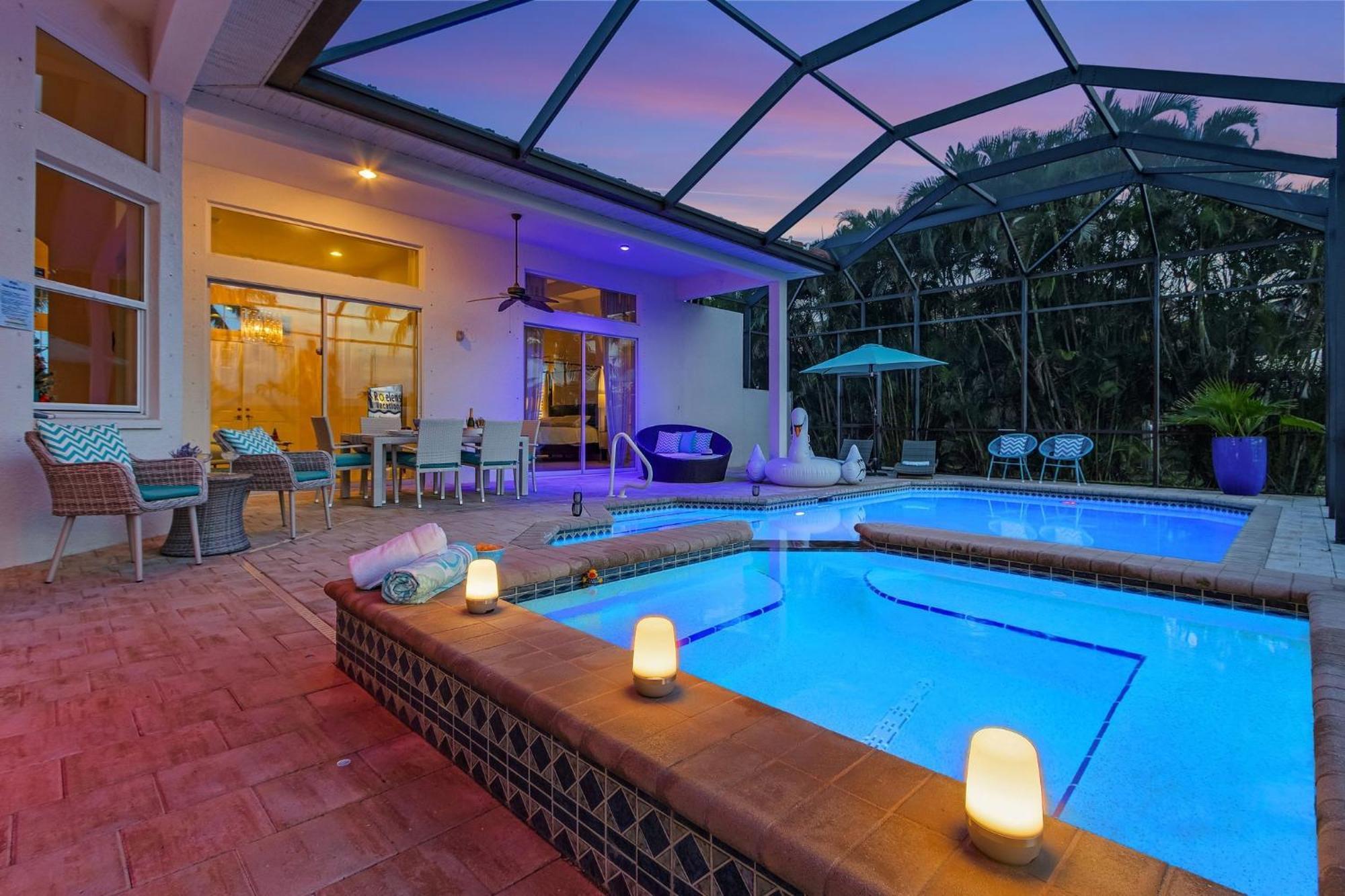 Villa Azurro, Кейп-Корал Экстерьер фото